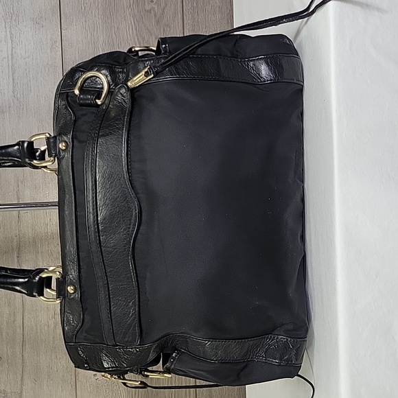 Rebecca Minkoff Black Nylon Knocked Up Diaper Bag Shoulder Bag Toteb - Picture 4 of 16